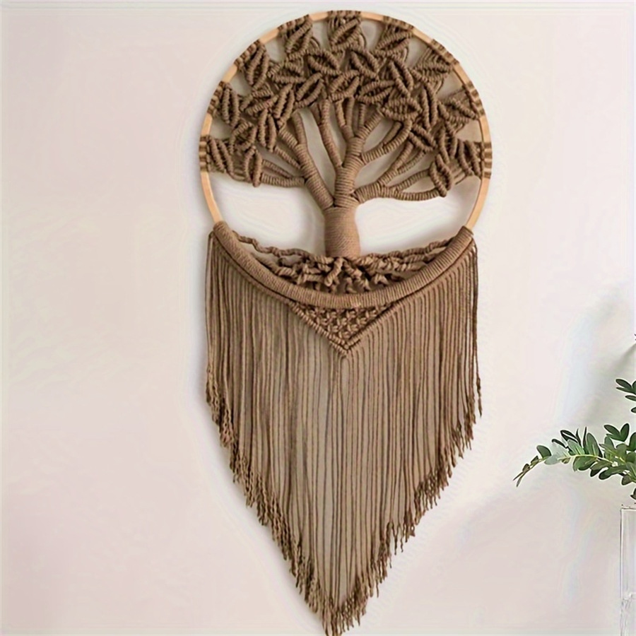 Tree of Life Macrame Wall Hang - Home Decor Tree ulasan dan harga