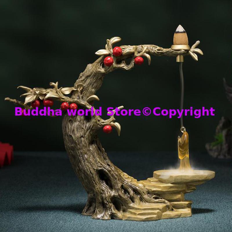 50% off top Copper carving Bud - Home Decor Tree ulasan dan harga