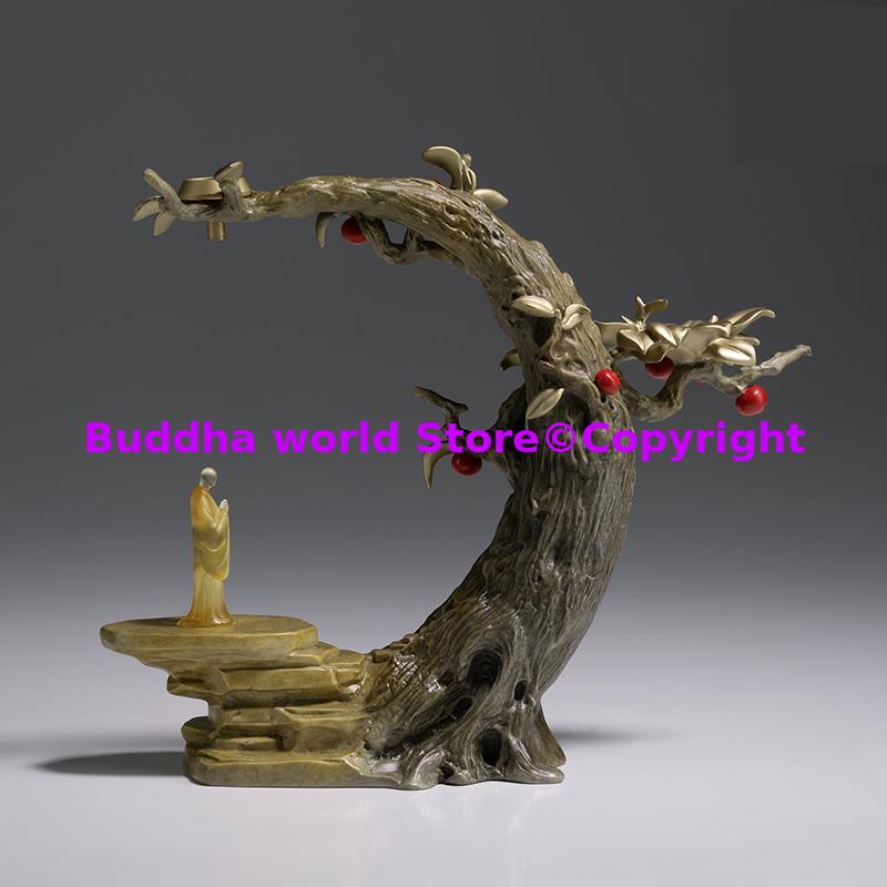 50% off top Copper carving Bud - Home Decor Tree ulasan dan harga