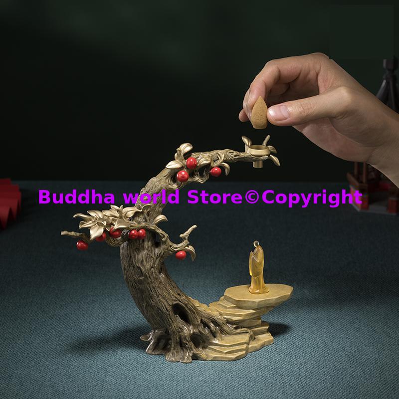 50% off top Copper carving Bud - Home Decor Tree ulasan dan harga
