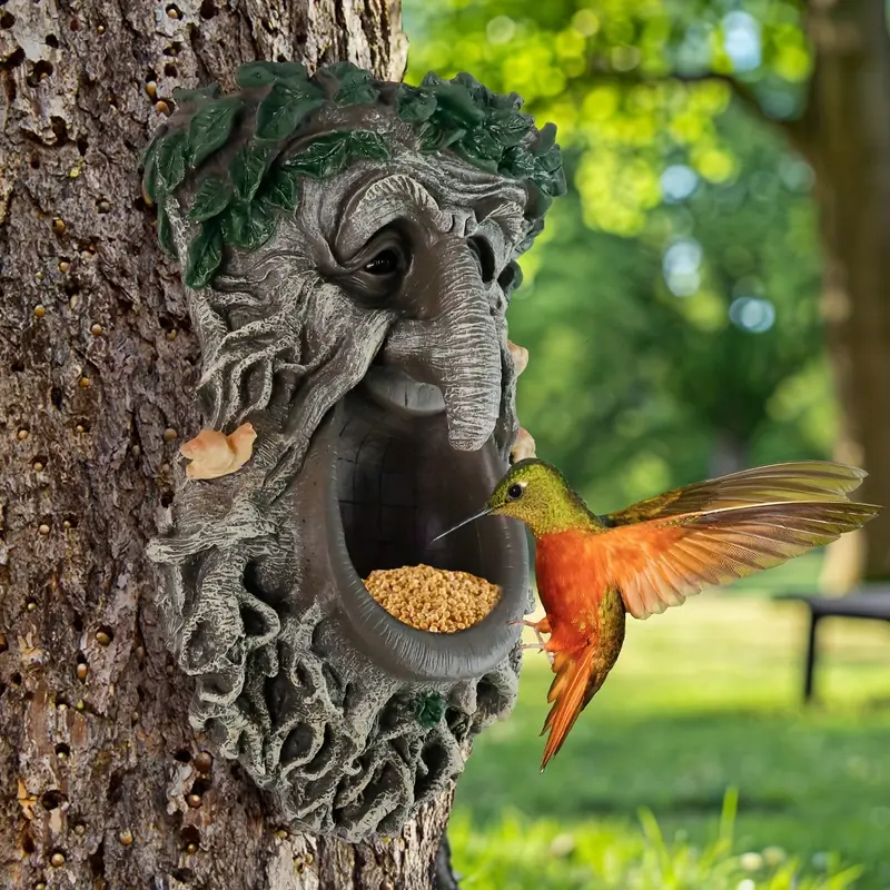 Outdoor Garden Yard Tree Face  - Home Decor Tree ulasan dan harga