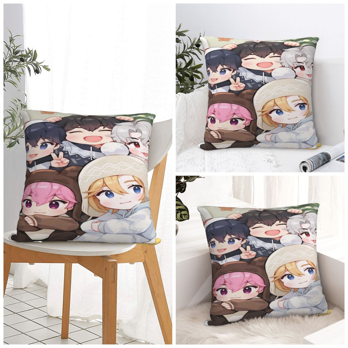 Kpop PLAVE Caligo Pt Pillow Ca - Home Decor Pt ulasan dan harga