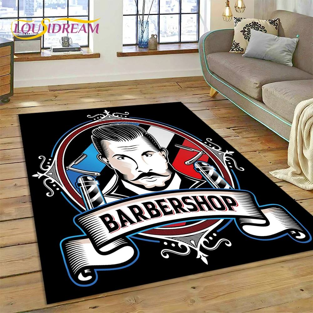 Fashion Barber Shop Logo Skull - Home Decor Online Shopping ulasan dan harga