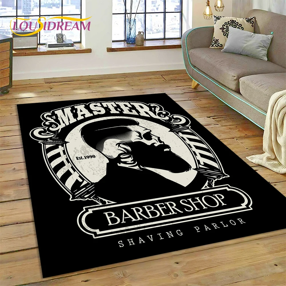 Fashion Barber Shop Logo Skull - Home Decor Online Shopping ulasan dan harga