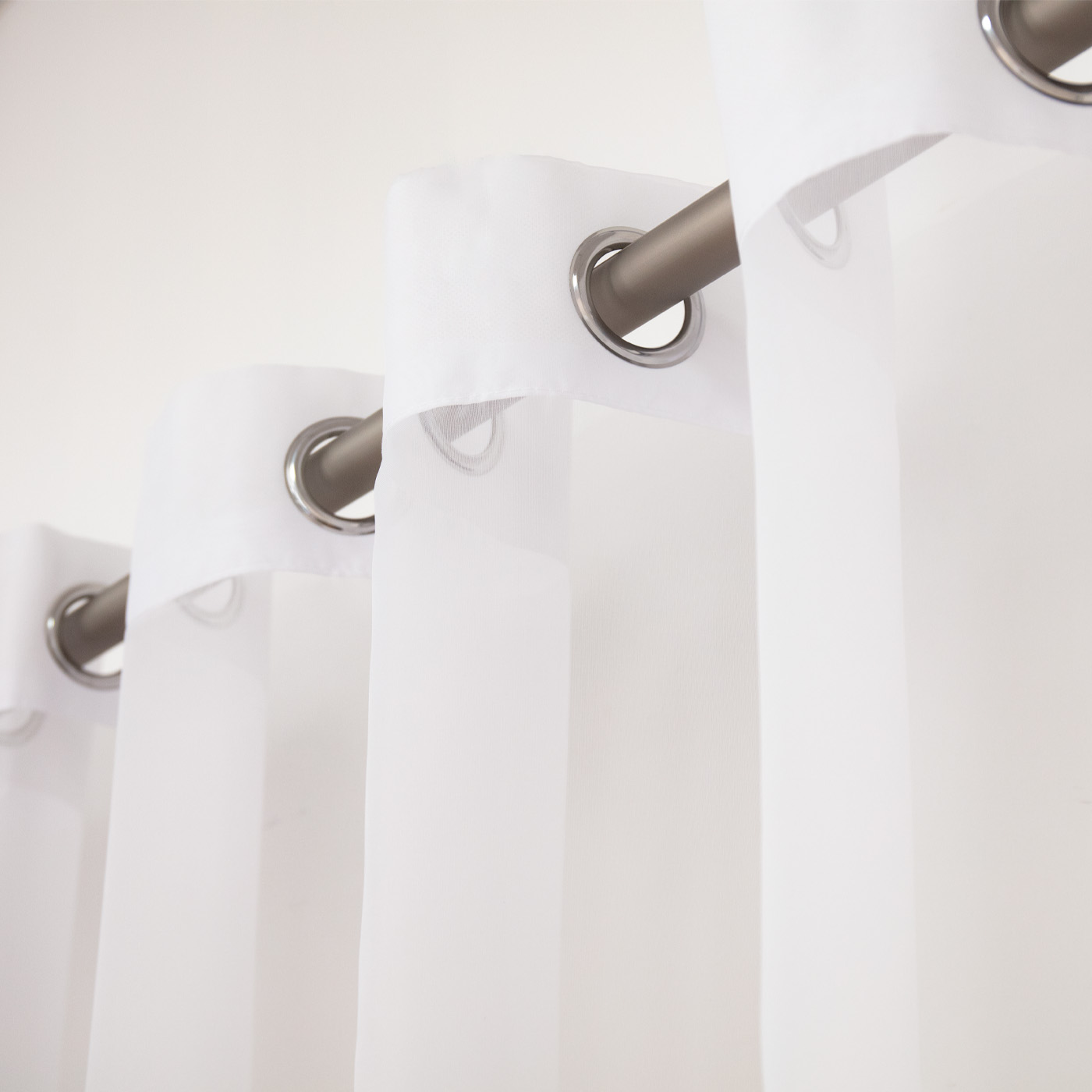 1PC White Sheer Curtain, Gromm - Home Decor Pt ulasan dan harga