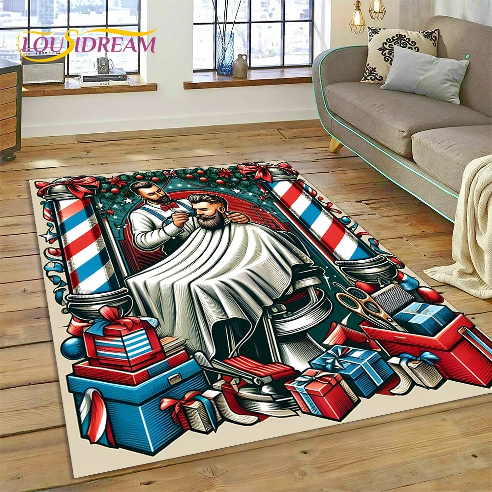 Fashion Barber Shop Logo Skull - Home Decor Online Shopping ulasan dan harga