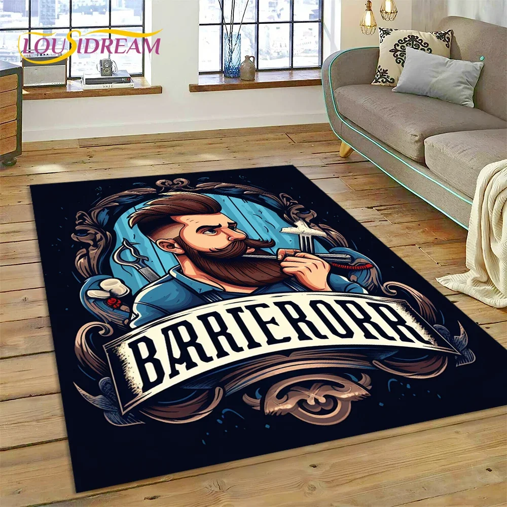 Fashion Barber Shop Logo Skull - Home Decor Online Shopping ulasan dan harga