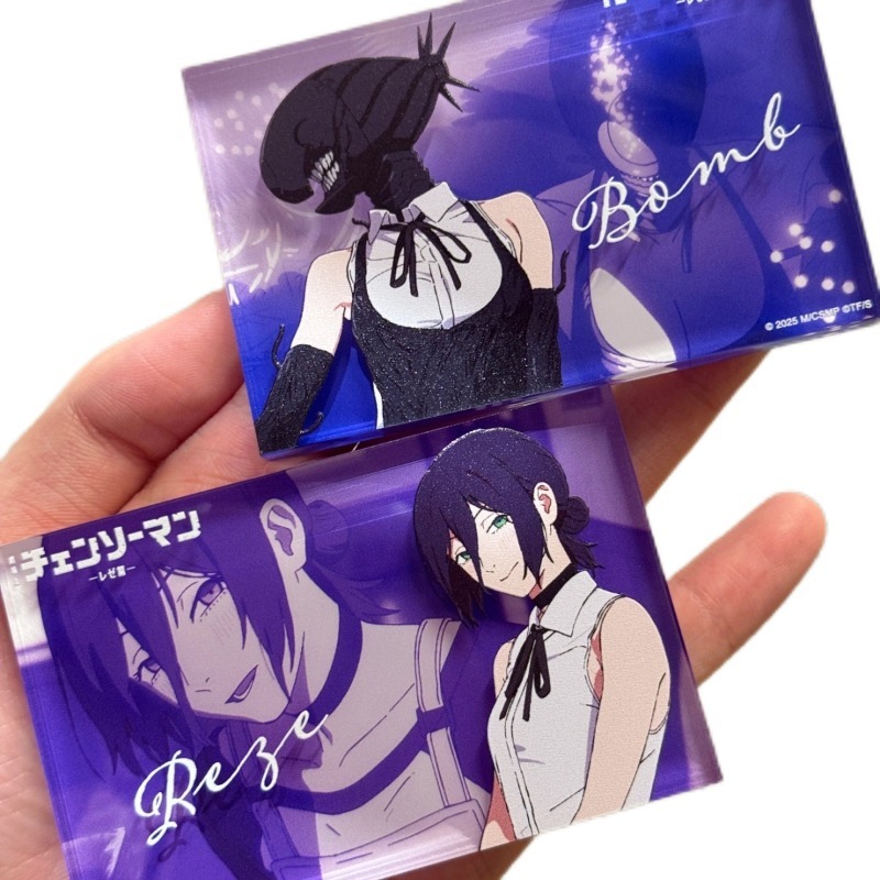 Chainsaw Man Themed Acrylic Br - Home Decor Theme ulasan dan harga