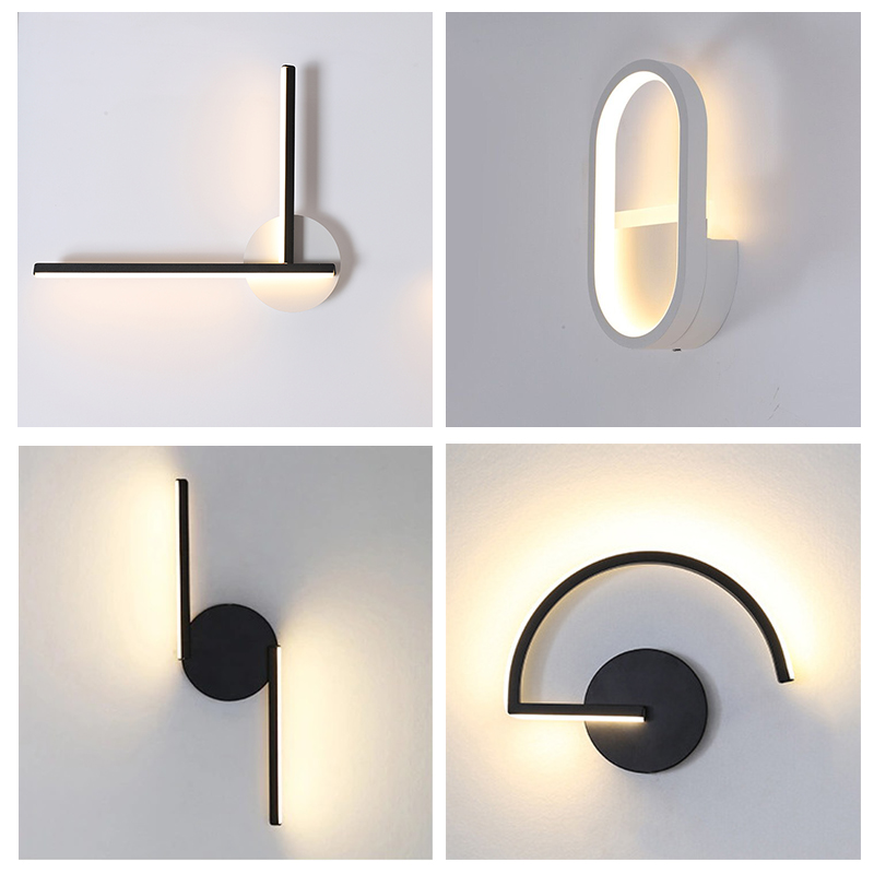 Modern Nordic LED Wall Lamp, M - Home Decor On Wall ulasan dan harga