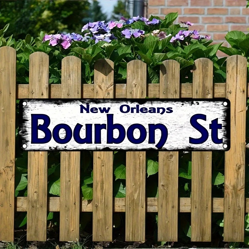 Bourbon St New Orleans Vintage - Home Decor New Orleans ulasan dan harga