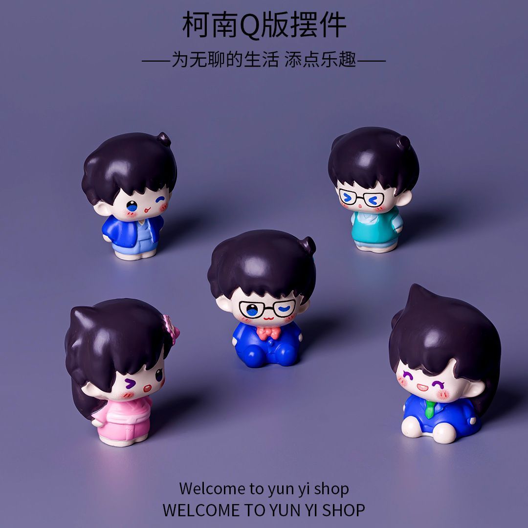 Detective Conan Mini Resin Bea - Home Decor Theme ulasan dan harga