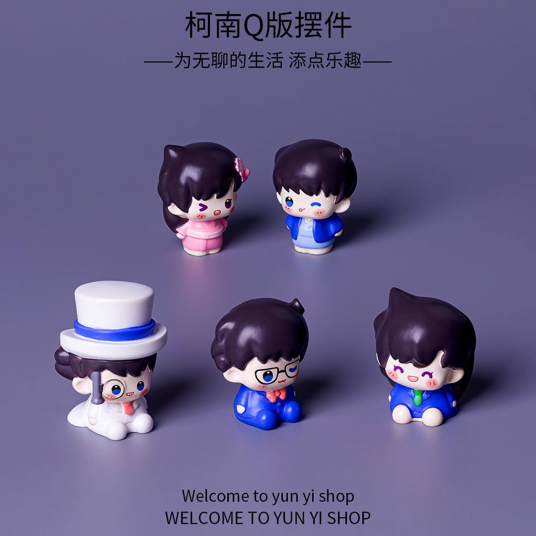 Detective Conan Mini Resin Bea - Home Decor Theme ulasan dan harga
