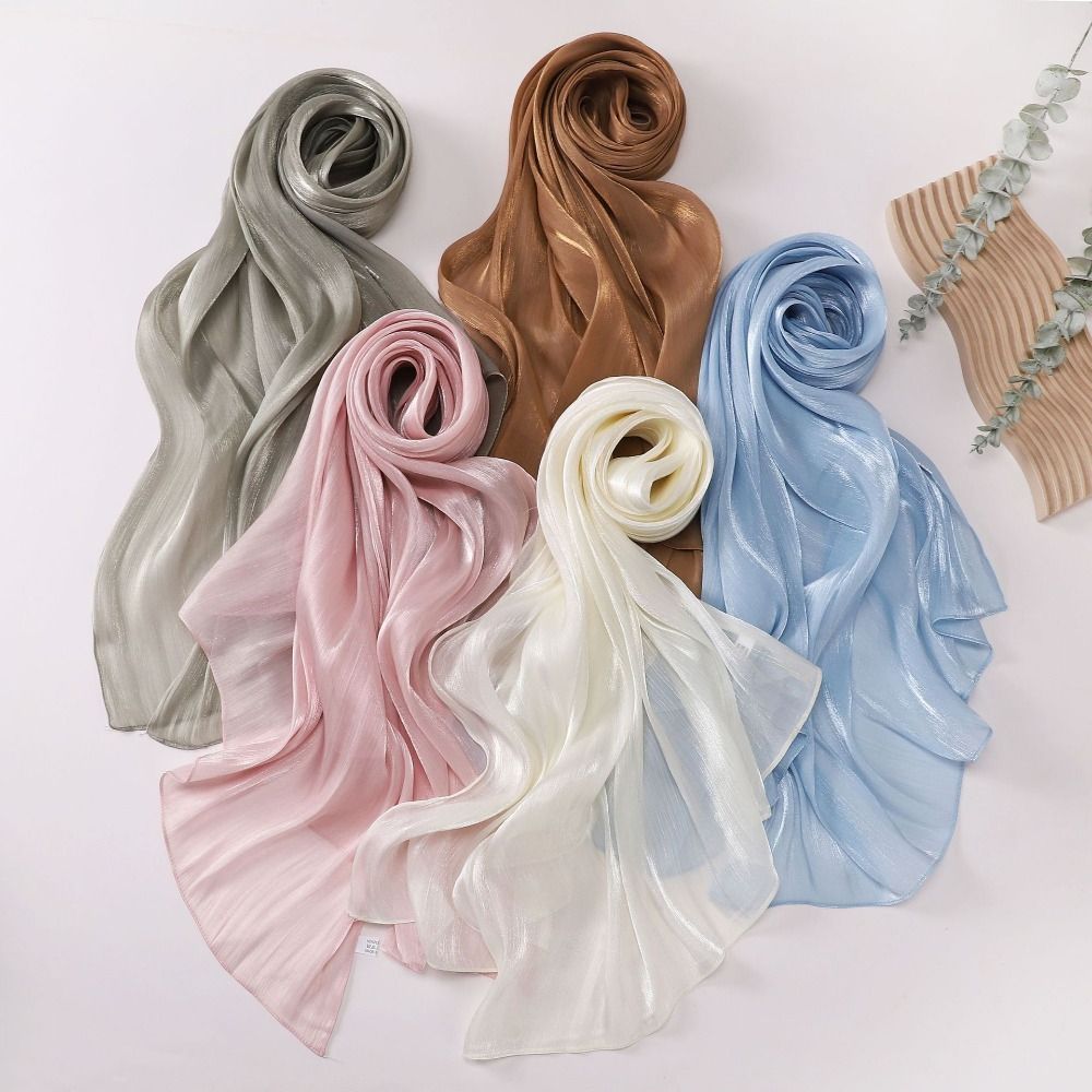High Qulaity Solid Color Silk  - Home Decor Ramadan ulasan dan harga