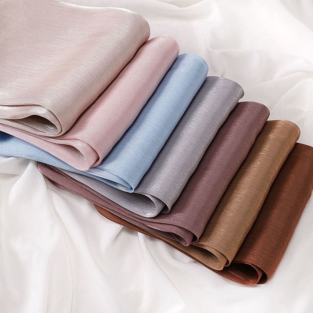 High Qulaity Solid Color Silk  - Home Decor Ramadan ulasan dan harga