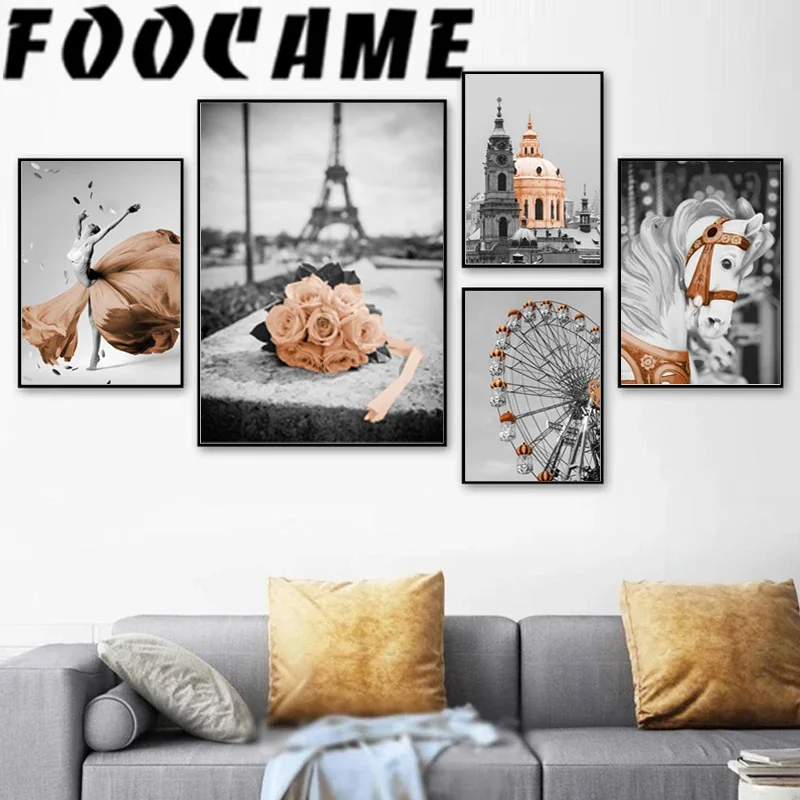 Eiffel Tower Ferris Wheel Danc - Home Decor Pt ulasan dan harga