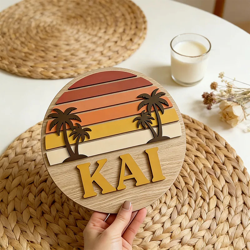 Customizable Round Vintage Bea - Home Decor Tree ulasan dan harga