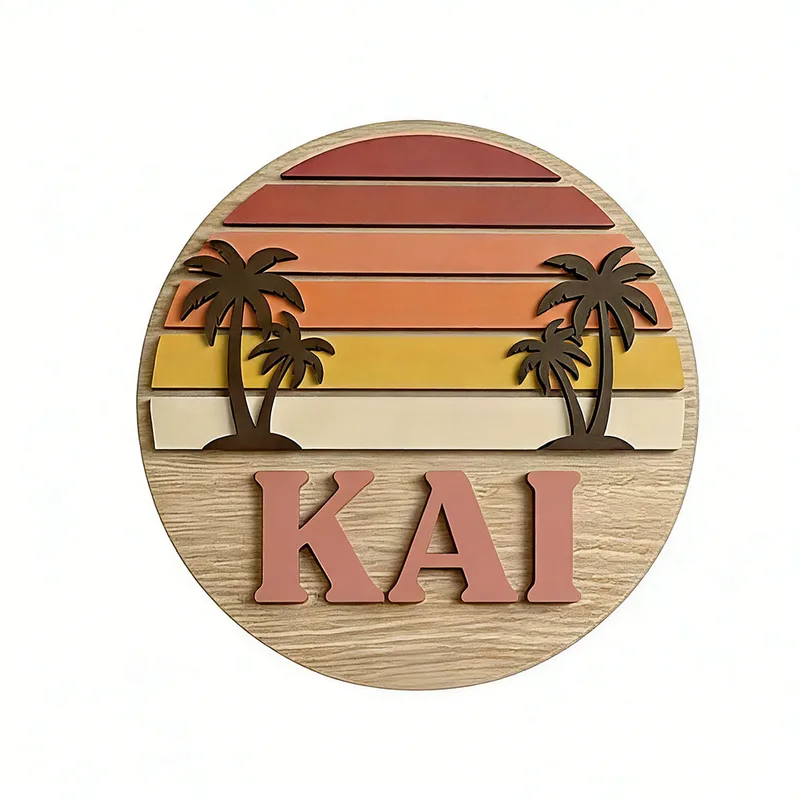 Customizable Round Vintage Bea - Home Decor Tree ulasan dan harga