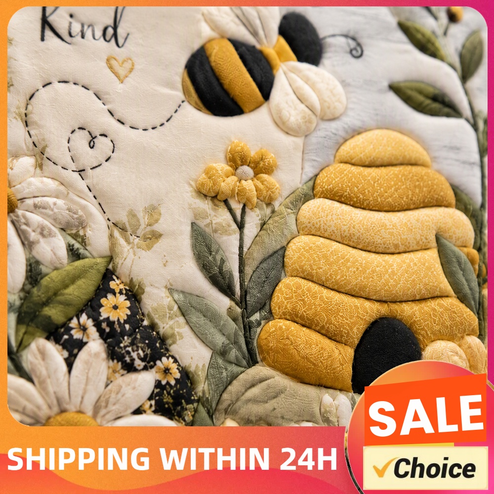 Bee Themed DIY Fabric Art Kit  - Home Decor Theme ulasan dan harga