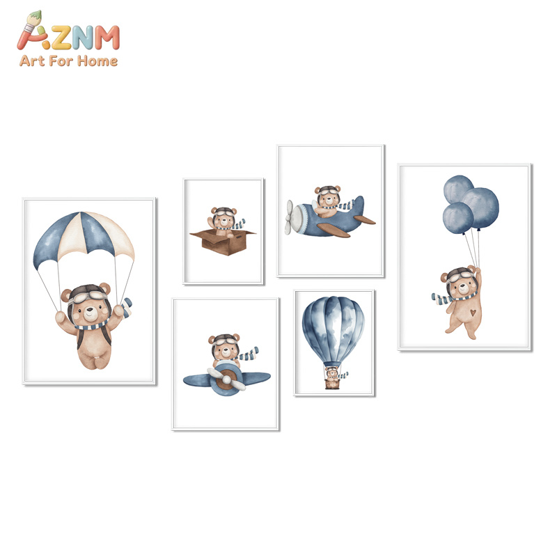 AZNM Unframed Canvas Print Wat - Home Decor Pt ulasan dan harga