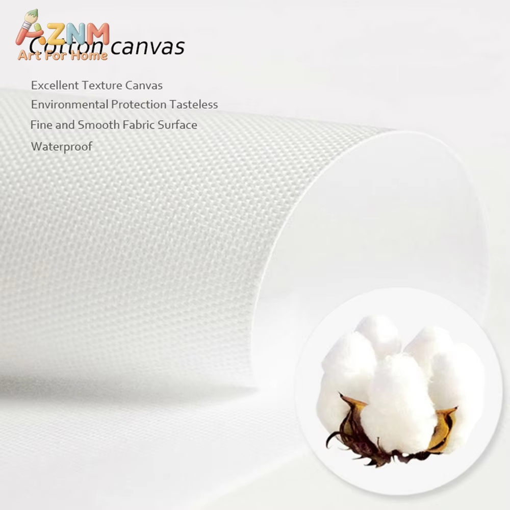 AZNM Unframed Canvas Print Wat - Home Decor Pt ulasan dan harga