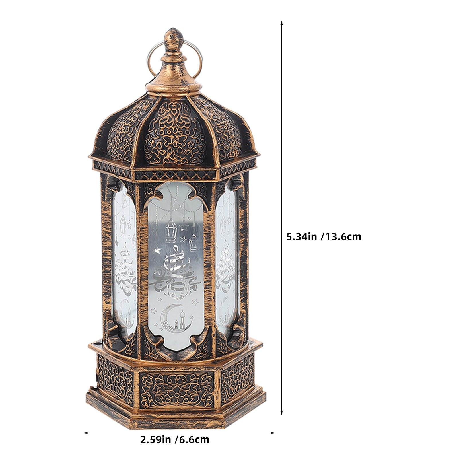 2Pcs LED Wind Lamp Ramadan Lan - Home Decor Ramadan ulasan dan harga