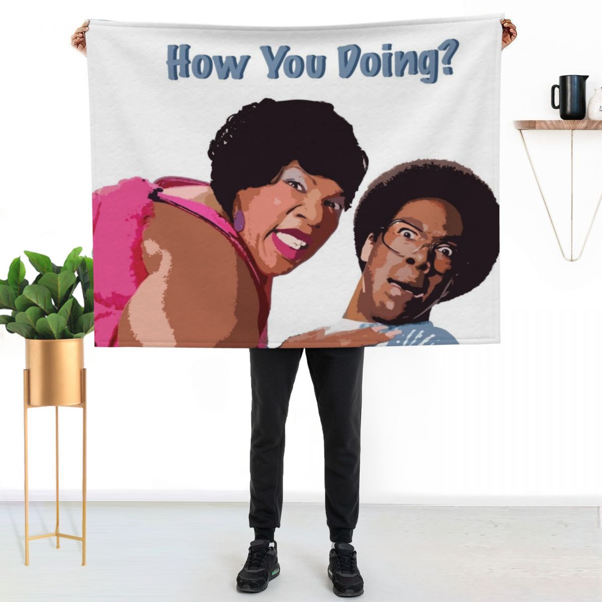 Norbit - HOW YOU DOING Throw B - Home Decor How To ulasan dan harga